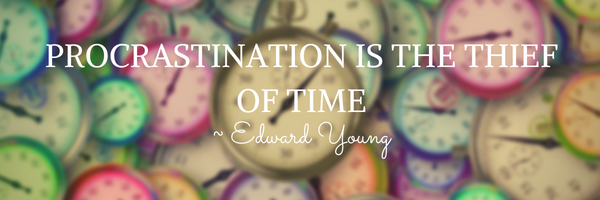 Quote about procrastination
