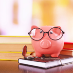 Financial literacy piggy bank books